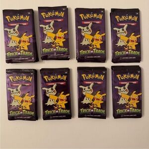 30 Packs of Pokemon Trick or Trade Card Packs